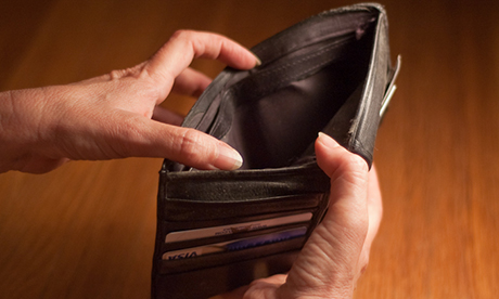 empty wallet large