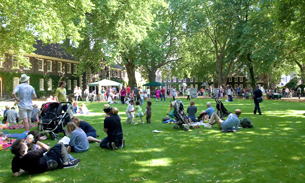 Garden variety: events of both a horticultural and gastronomical nature will be held at the immaculate Geffrye gardens in May. Photograph: Geffrye Museum