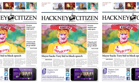 hackney citizen december 2012 front page