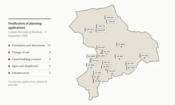 Planning applications near you