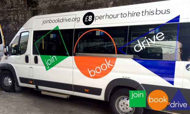 Joinbookdrive minibus