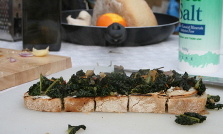 kale-on-toast 006 The humble kale makes a proud toast