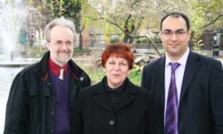 Councillors Ian Rathbone, Linda Kelly and Deniz Oguzkanli
