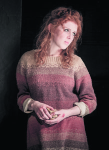 Katie Hart as Natasha. Photograph: Robert Workman.