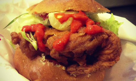 mother clucker 009 Chicken in a bun