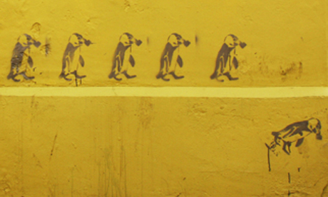 penguins-bouverie-road 001 March of the Penguins, Bouverie Road Photo: © 2009 The Hackney Citizen Ltd