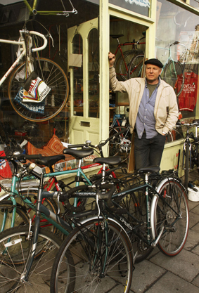 rob-sargent Rob Sargent outside his shop in Mountgrove Road