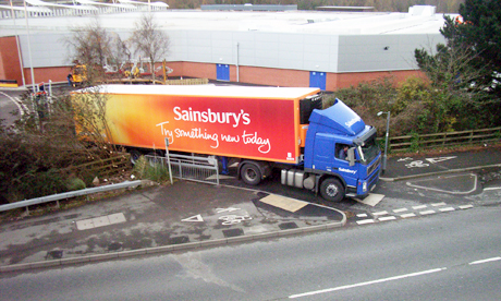 Sainsbury's lorry