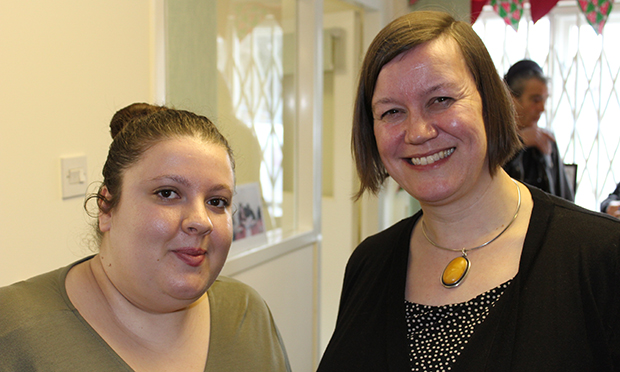 Meg Hillier with Salome