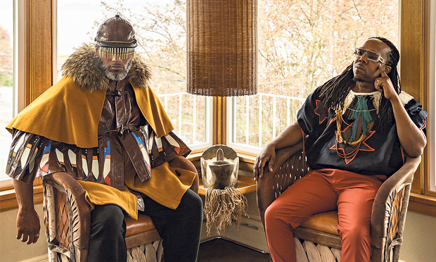 Luxurious: Shabazz Palaces hit Oval Space in November. Photograph: Victoria Kovios