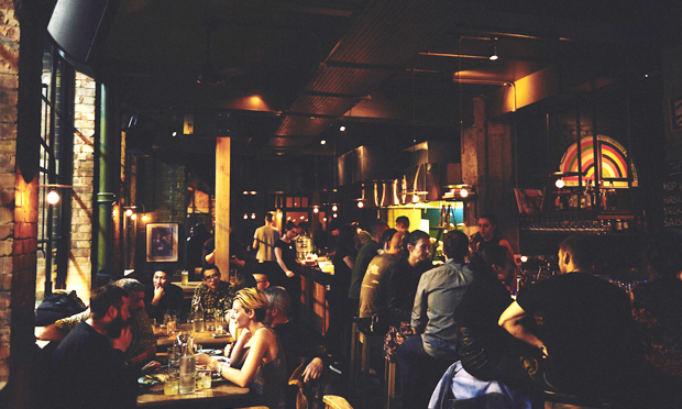 Comfort-Thai-ble: the “pleasingly bustling and casual” interior of Smoking Goat