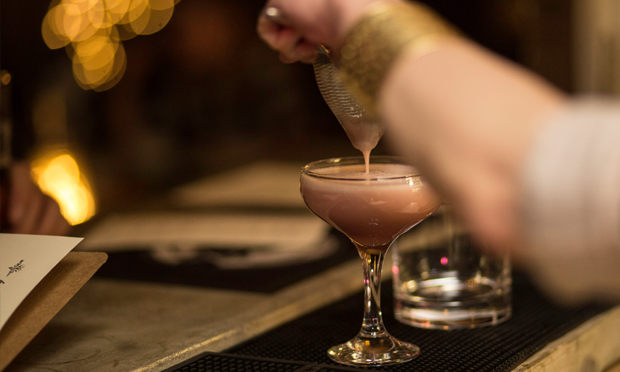 Vegan cocktails - even egg whites can be replaced, with chickpea water. Photograph: The Brook
