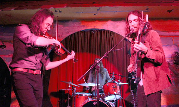 Mystics: The Myrrors live at the Shacklewell Arms last Friday 16 February. Photographs: Casey Cooper-Fiske